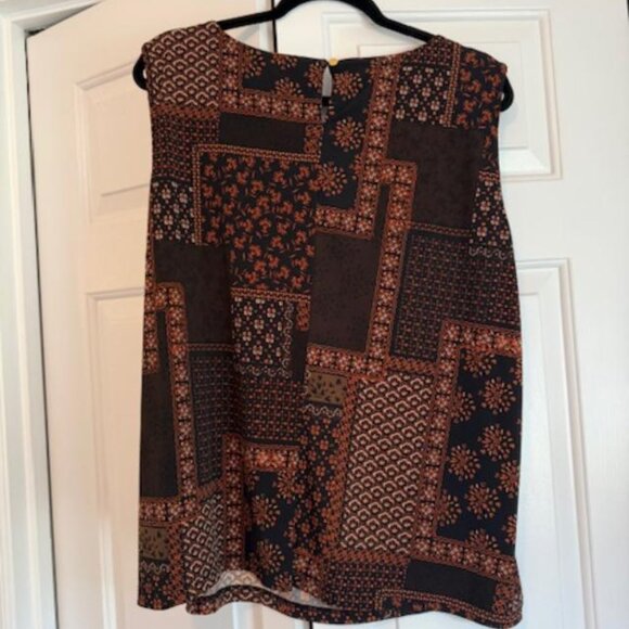 Calvin Klein Sleeveless Blouse - Picture 2 of 3